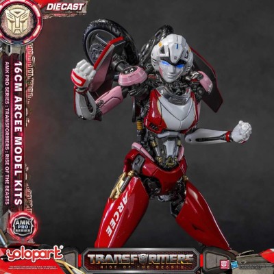 TRANSFORMERS RISE OF THE BEASTS AMK PRO ARCEE MODEL KIT ACTION FIGURE YOLOPARK