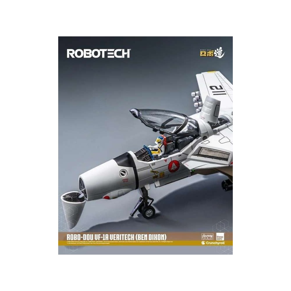 THREEZERO ROBOTECH ROBO-DOU SERIES VF-1A VERITECH BEN DIXON ACTION FIGURE