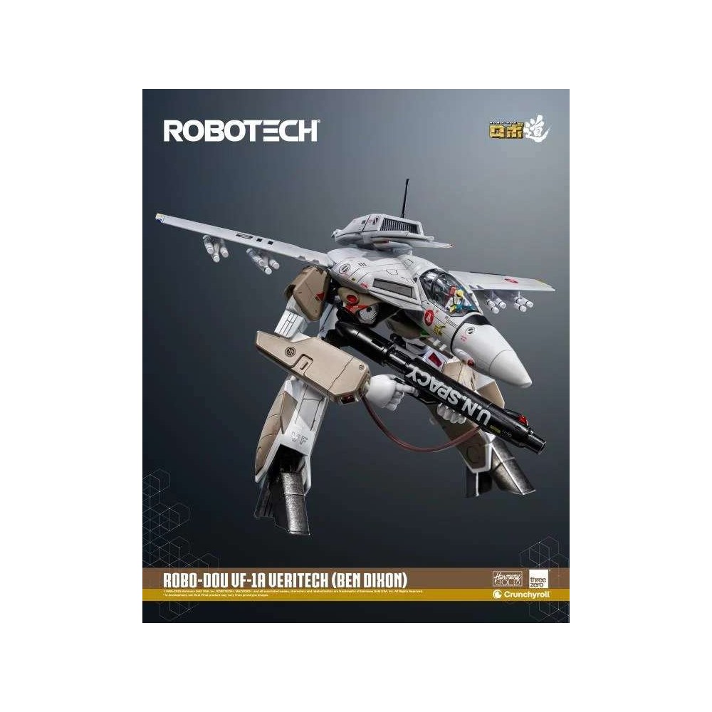 THREEZERO ROBOTECH ROBO-DOU SERIES VF-1A VERITECH BEN DIXON ACTION FIGURE