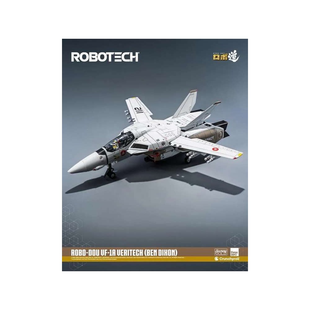 THREEZERO ROBOTECH ROBO-DOU SERIES VF-1A VERITECH BEN DIXON ACTION FIGURE