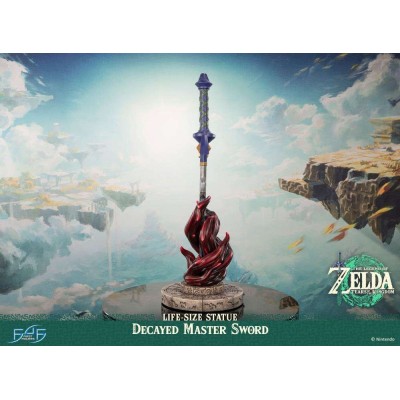 FIRST4FIGURES THE LEGEND OF ZELDA TEARS OF THE KINGDOM DECAYED MASTER SWORD LIFE SIZE STATUE