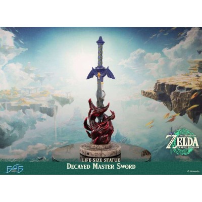 FIRST4FIGURES THE LEGEND OF ZELDA TEARS OF THE KINGDOM DECAYED MASTER SWORD LIFE SIZE STATUE
