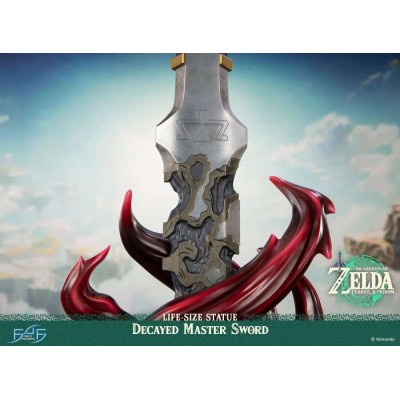FIRST4FIGURES THE LEGEND OF ZELDA TEARS OF THE KINGDOM DECAYED MASTER SWORD LIFE SIZE STATUE