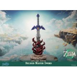 THE LEGEND OF ZELDA TEARS OF THE KINGDOM DECAYED MASTER SWORD LIFE SIZE REPLICA STATUA FIRST4FIGURES