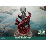 THE LEGEND OF ZELDA TEARS OF THE KINGDOM DECAYED MASTER SWORD LIFE SIZE REPLICA STATUA FIRST4FIGURES