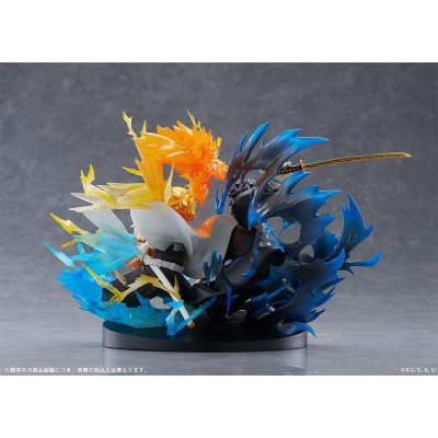 ANIPLEX DEMON SLAYER ZENITSU & KAIGAKU FIGURE STATUE PVC DIORAMA