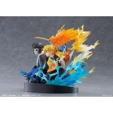 ANIPLEX DEMON SLAYER ZENITSU & KAIGAKU FIGURE STATUE PVC DIORAMA