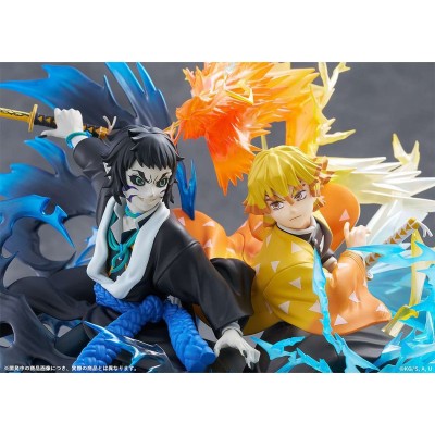 DEMON SLAYER ZENITSU & KAIGAKU FIGURE STATUA DIORAMA ANIPLEX