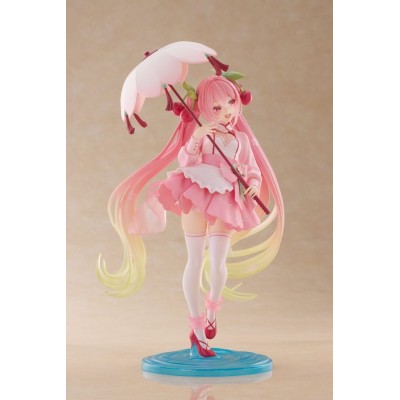 TAITO HATSUNE MIKU AMP SAKURA MIKU SAKURA DRESS NEWLEY WRITTEN FIGURE STATUE