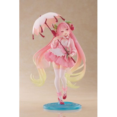 TAITO HATSUNE MIKU AMP SAKURA MIKU SAKURA DRESS NEWLEY WRITTEN FIGURE STATUE