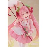 TAITO HATSUNE MIKU AMP SAKURA MIKU SAKURA DRESS NEWLEY WRITTEN FIGURE STATUE
