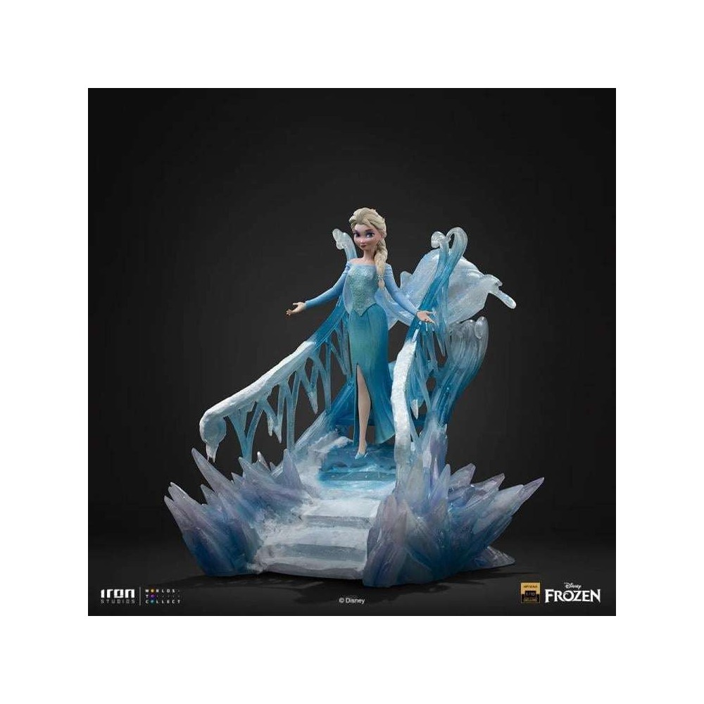 DISNEY FROZEN ELSA ART SCALE 1/10 STATUA FIGURE IRON STUDIOS