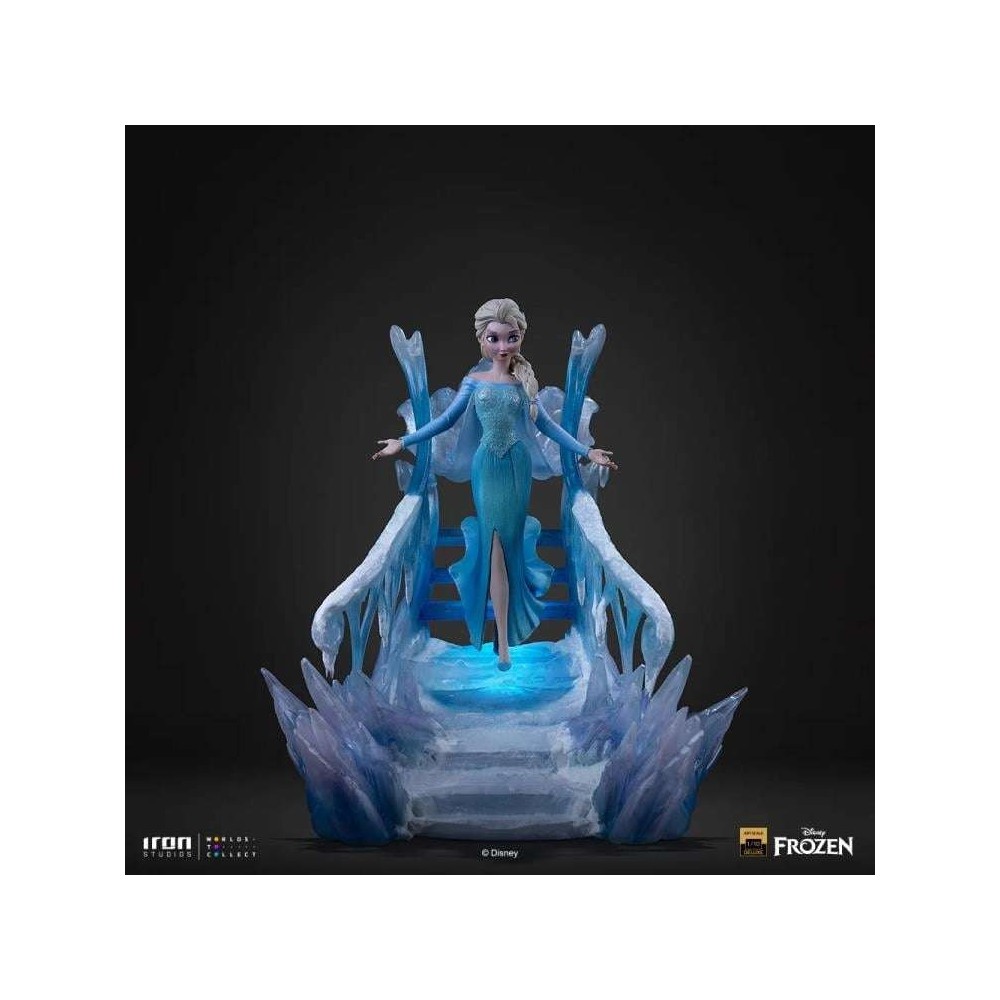 DISNEY FROZEN ELSA ART SCALE 1/10 STATUA FIGURE IRON STUDIOS