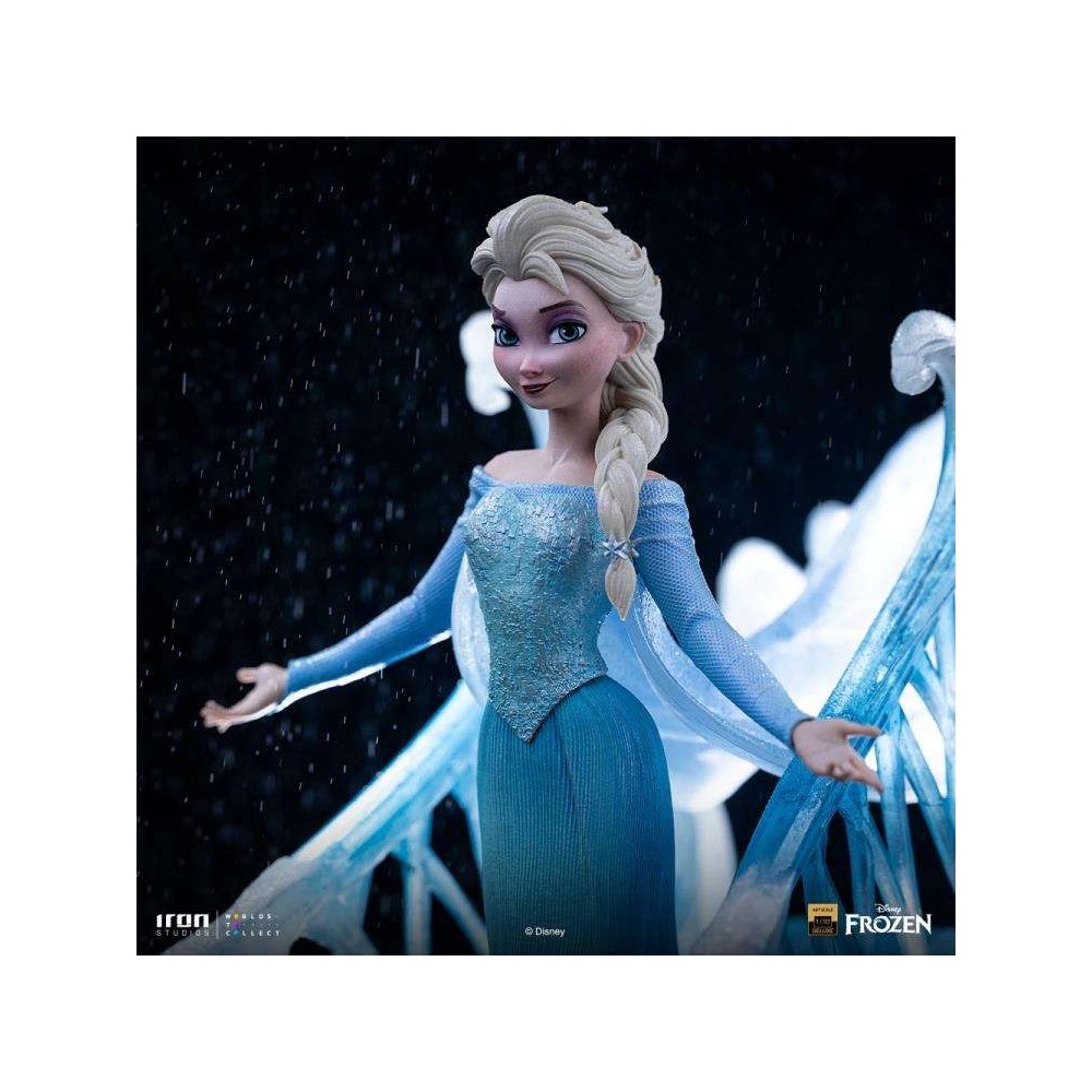 DISNEY FROZEN ELSA ART SCALE 1/10 STATUA FIGURE IRON STUDIOS