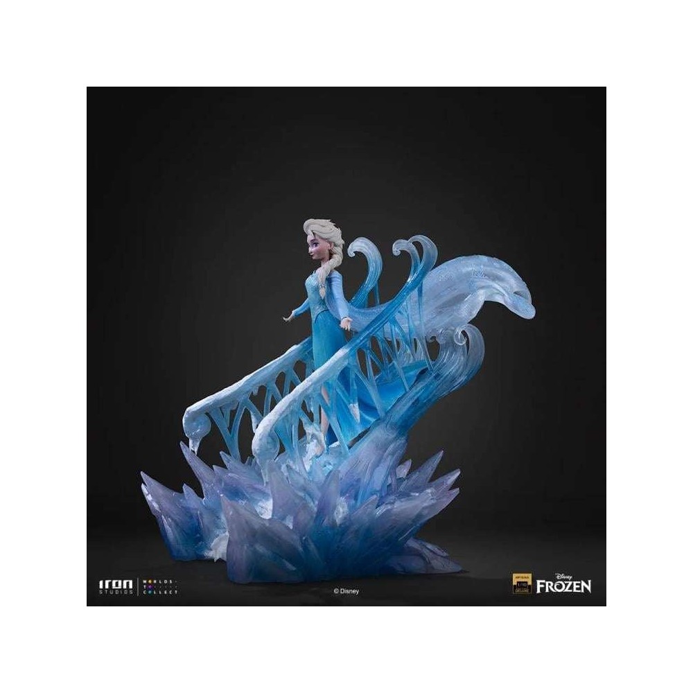 DISNEY FROZEN ELSA ART SCALE 1/10 STATUA FIGURE IRON STUDIOS