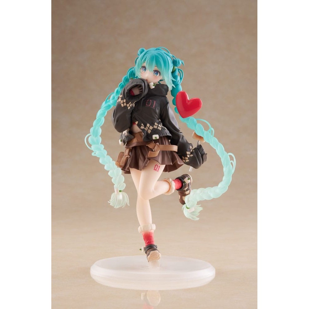 HATSUNE MIKU FASHION OUTDOOR SPRING VER. FIGURE STATUA TAITO