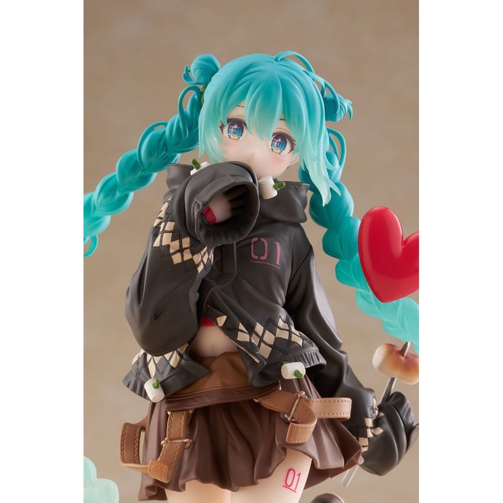 HATSUNE MIKU FASHION OUTDOOR SPRING VER. FIGURE STATUA TAITO
