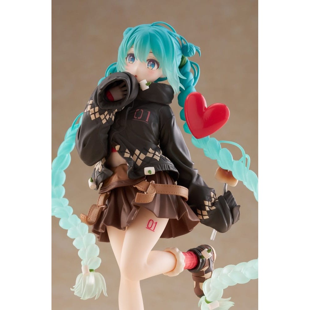 HATSUNE MIKU FASHION OUTDOOR SPRING VER. FIGURE STATUA TAITO
