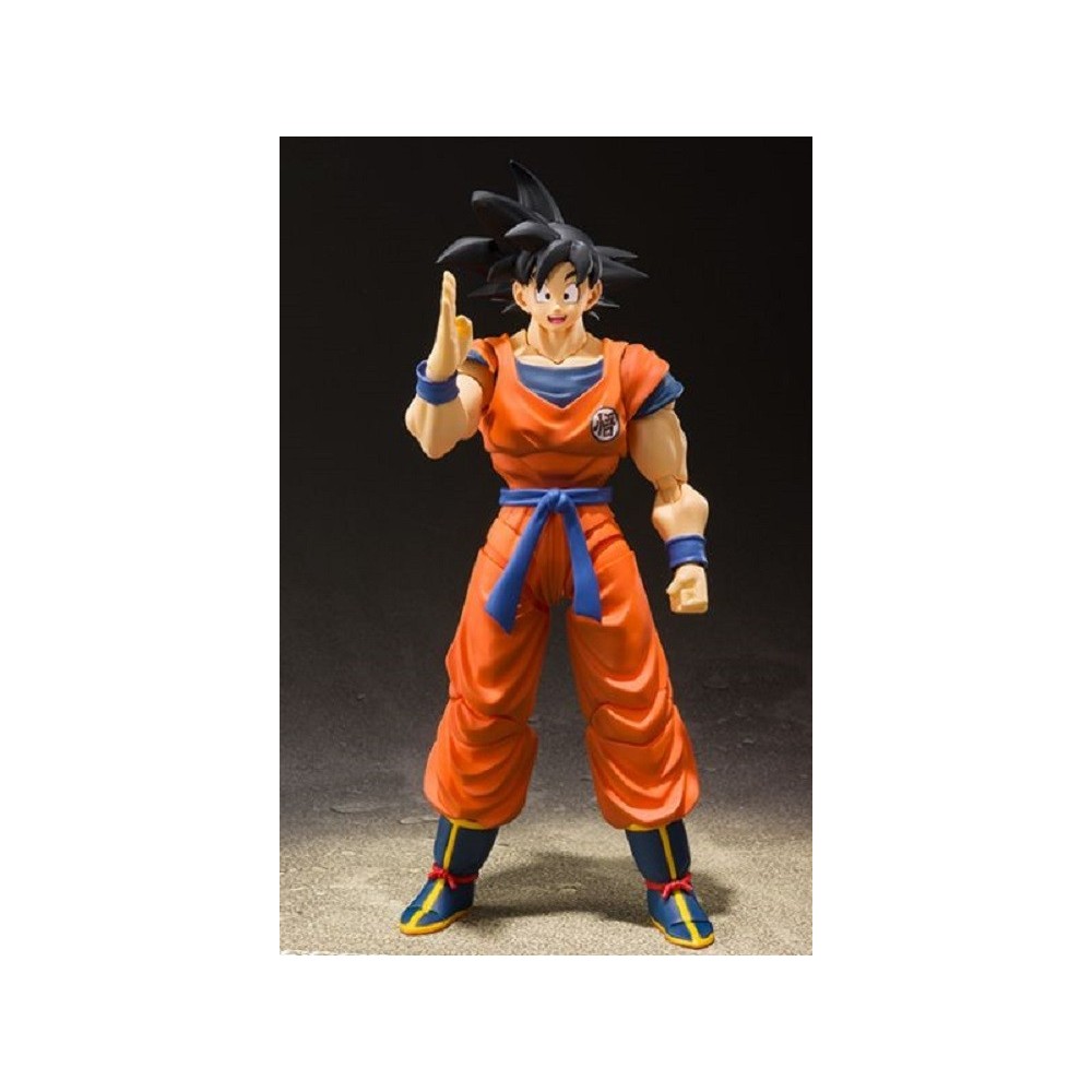 DRAGON BALL Z SON GOKU THE SAIYAN RAISED ON EARTH S.H. FIGUARTS ACTION FIGURE BANDAI