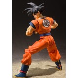 DRAGON BALL Z SON GOKU THE SAIYAN RAISED ON EARTH S.H. FIGUARTS ACTION FIGURE BANDAI