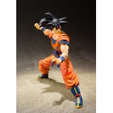 DRAGON BALL Z SON GOKU THE SAIYAN RAISED ON EARTH S.H. FIGUARTS ACTION FIGURE BANDAI