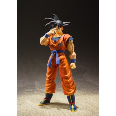 DRAGON BALL Z SON GOKU THE SAIYAN RAISED ON EARTH S.H. FIGUARTS ACTION FIGURE BANDAI