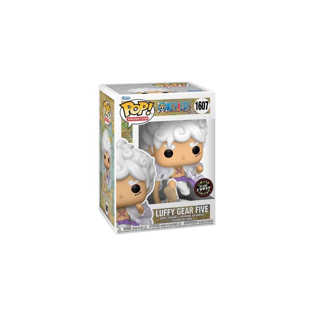 FUNKO POP! ONE PIECE LUFFY GEAR 5 GLOW CHASE BOBBLE HEAD FIGURE FUNKO