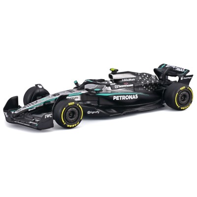 BBURAGO MERCEDES-AMG F1 W16 12 KIMI ANTONELLI DIE CAST METAL 1/64 MODEL REPLICA