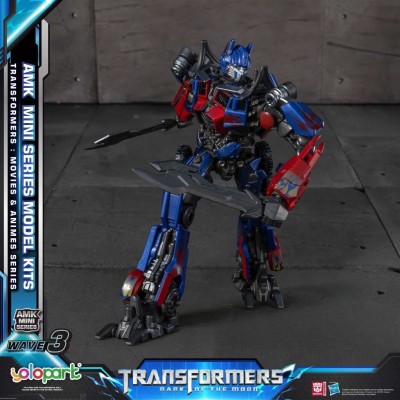 TRANSFORMERS DARK OF THE MOON OPTIMUS PRIME MODEL KIT MINI AMK ACTION FIGURE YOLOPARK
