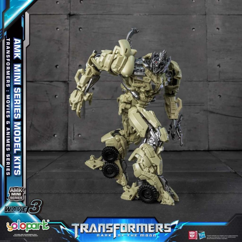 YOLOPARK TRANSFORMERS DARK OF THE MOON MEGATRON MODEL KIT AMK SERIES MINI ACTION FIGURE