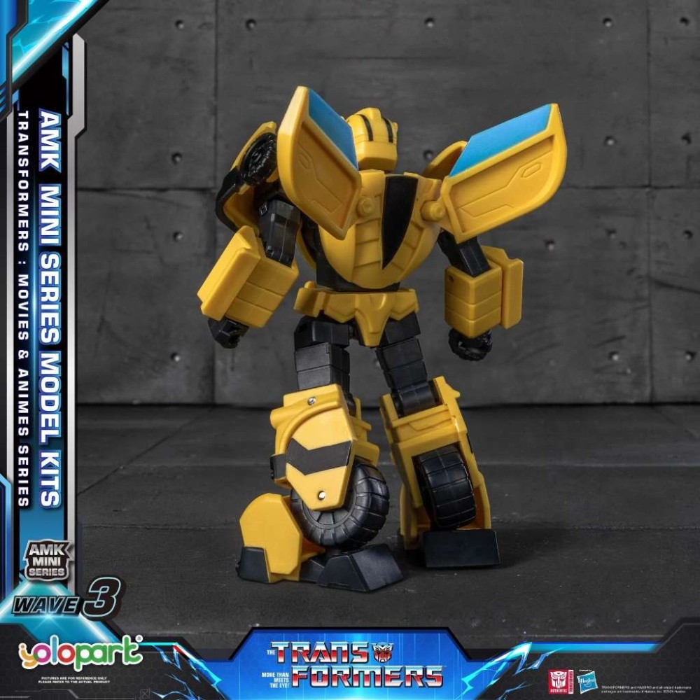 YOLOPARK TRANSFORMERS GENERATION ONE BUMBLEBEE MODEL KIT AMK SERIES MINI ACTION FIGURE