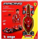 BBURAGO FERRARI SF-24 CHARLES LECLERC 16 DIE CAST METAL 1/24 MODEL KIT MODEL REPLICA