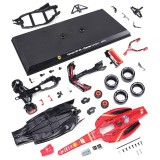 BBURAGO FERRARI SF-24 CHARLES LECLERC 16 DIE CAST METAL 1/24 MODEL KIT MODEL REPLICA