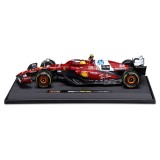BBURAGO FERRARI SF-25 CON LEWIS HAMILTON DIE CAST METAL 1/18 MODEL REPLICA
