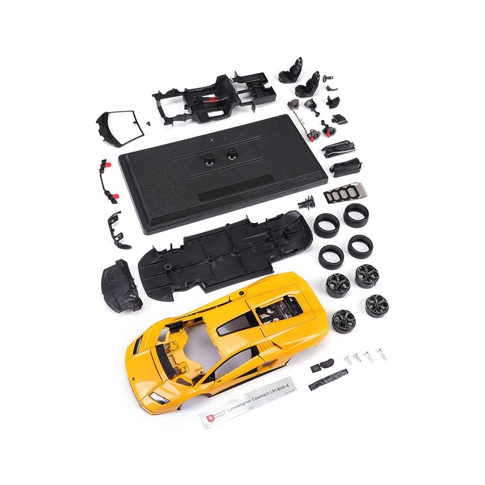 BBURAGO LAMBORGHINI COUNTACH DIE CAST METAL 1/24 MODEL KIT MODEL REPLICA