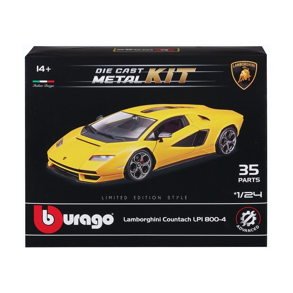 BBURAGO LAMBORGHINI COUNTACH DIE CAST METAL 1/24 MODEL KIT MODEL REPLICA