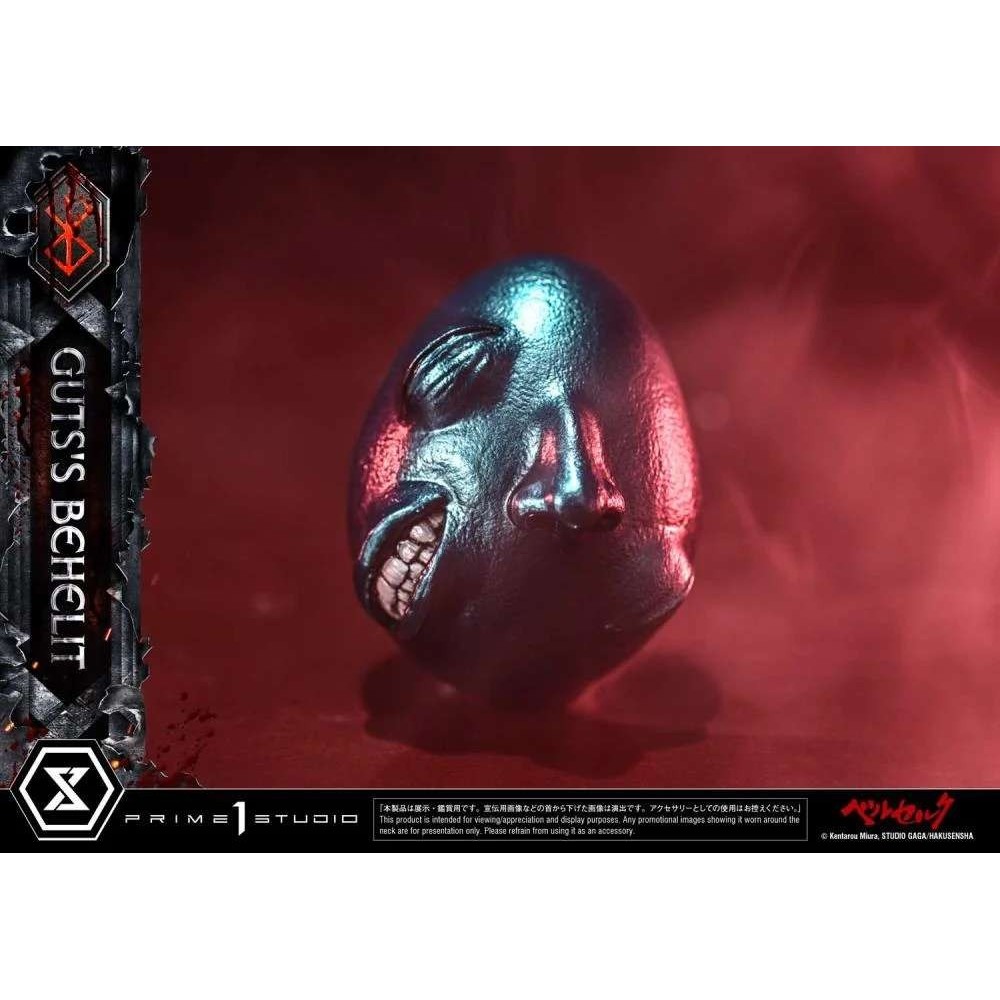 PRIME 1 STUDIO BERSERK GUTS'S BEHELIT COLLECTION RESIN LIFE SCALE MASTERLINE