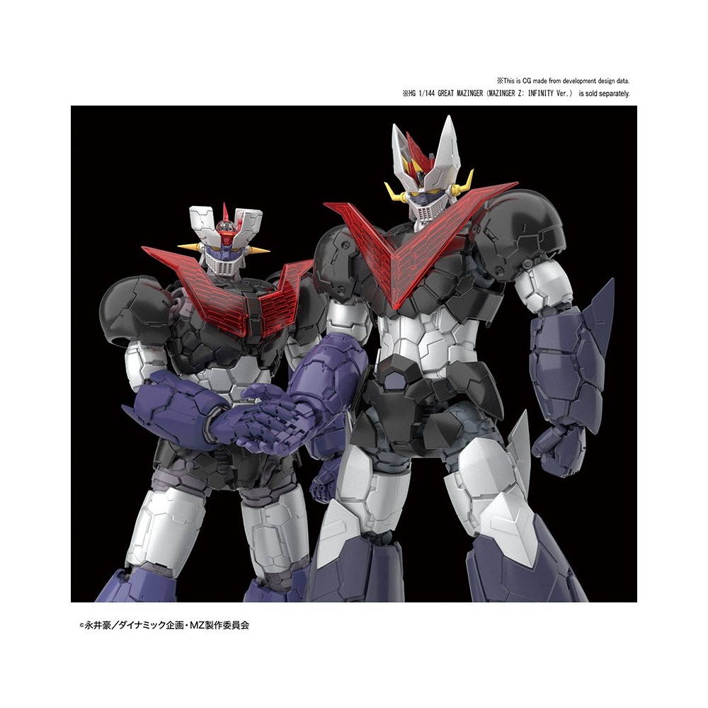 BANDAI HIGH GRADE HG - MAZINGER Z INFINITY MODEL KIT 1/144 ACTION FIGURE