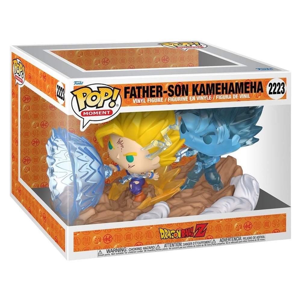 FUNKO POP! MOMENT DRAGON BALL Z FATHER-SON KAMEHAMEHA BOBBLE HEAD FIGURE FUNKO