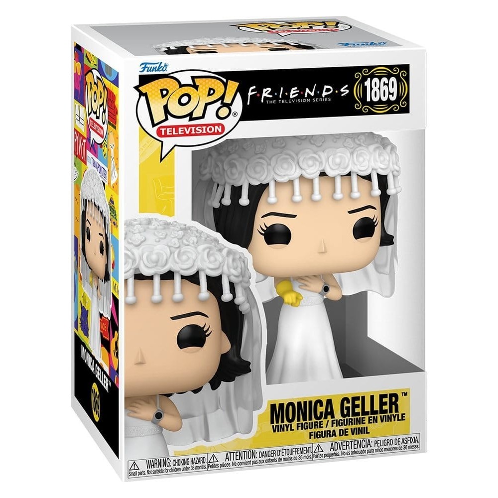 FUNKO POP! FRIENDS MONICA GELLER 1869 BOBBLE HEAD KNOCKER FIGURE FUNKO