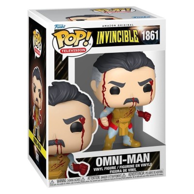 FUNKO FUNKO POP! INVINCIBLE OMNI-MAN 1861 BOBBLE HEAD FIGURE