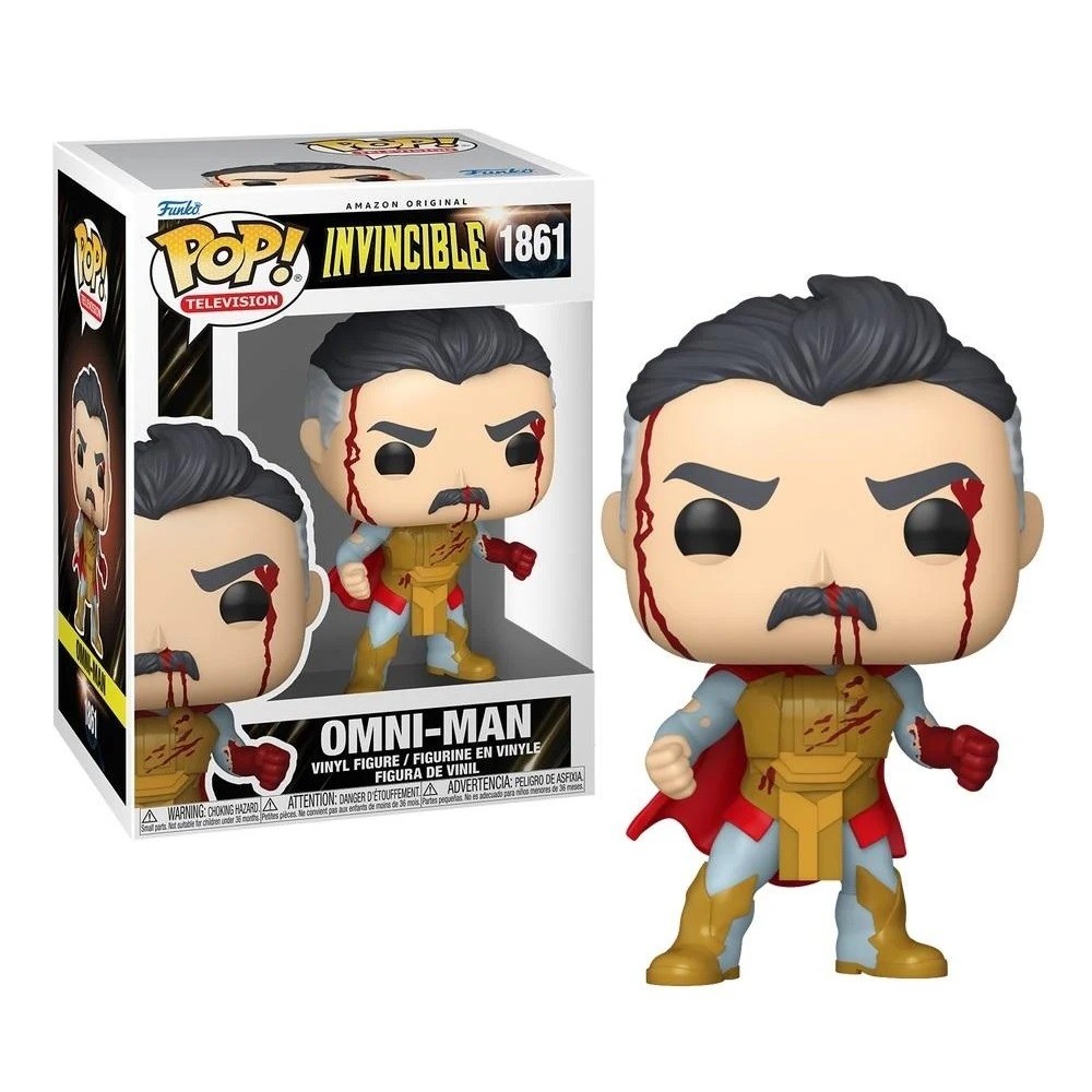 FUNKO FUNKO POP! INVINCIBLE OMNI-MAN 1861 BOBBLE HEAD FIGURE
