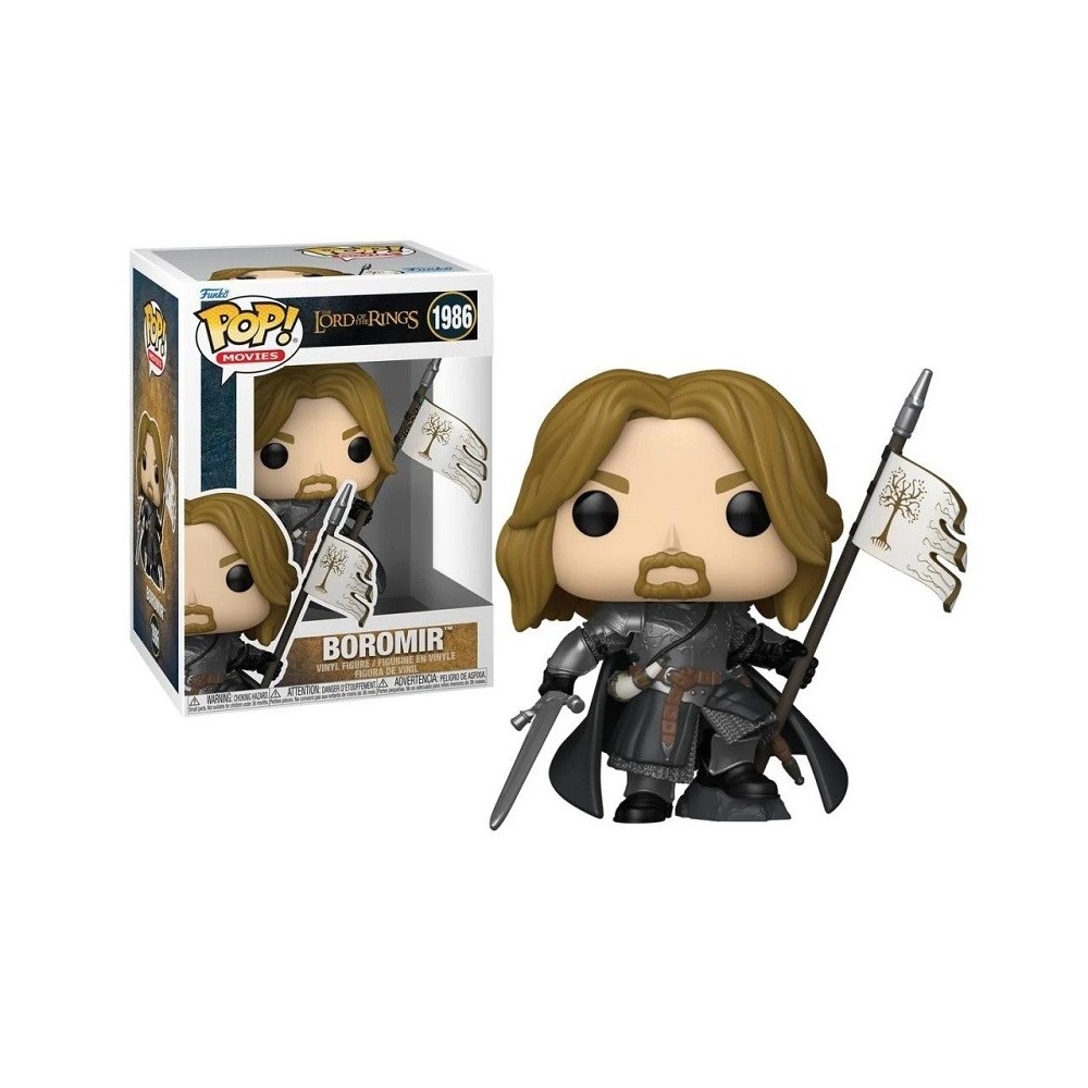 FUNKO POP! THE LORD OF THE RINGS 1986 BOROMIR BOBBLE HEAD KNOCKER FUNKO