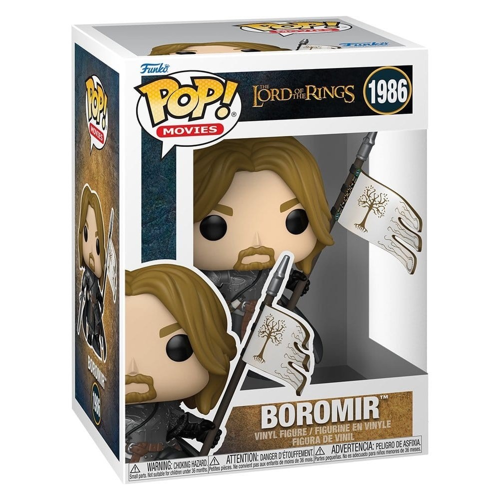 FUNKO POP! THE LORD OF THE RINGS 1986 BOROMIR BOBBLE HEAD KNOCKER FUNKO