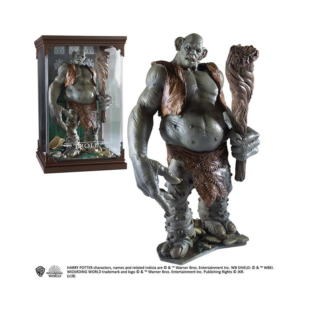 HARRY POTTER MAGICAL CREATURES - TROLL STATUA FIGURE NOBLE COLLECTIONS