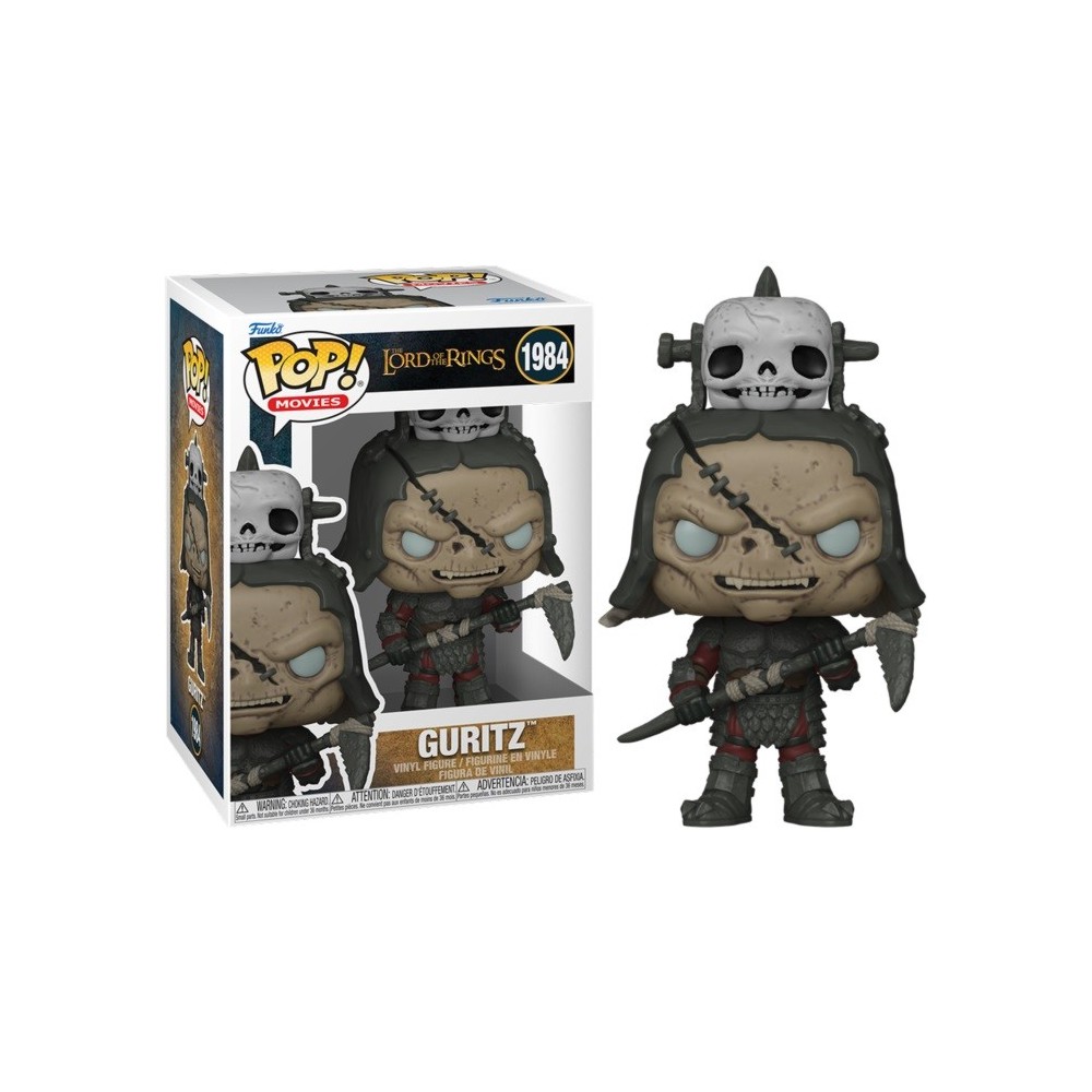FUNKO POP! THE LORD OF THE RINGS 1984 GURITZ BOBBLE HEAD KNOCKER FUNKO