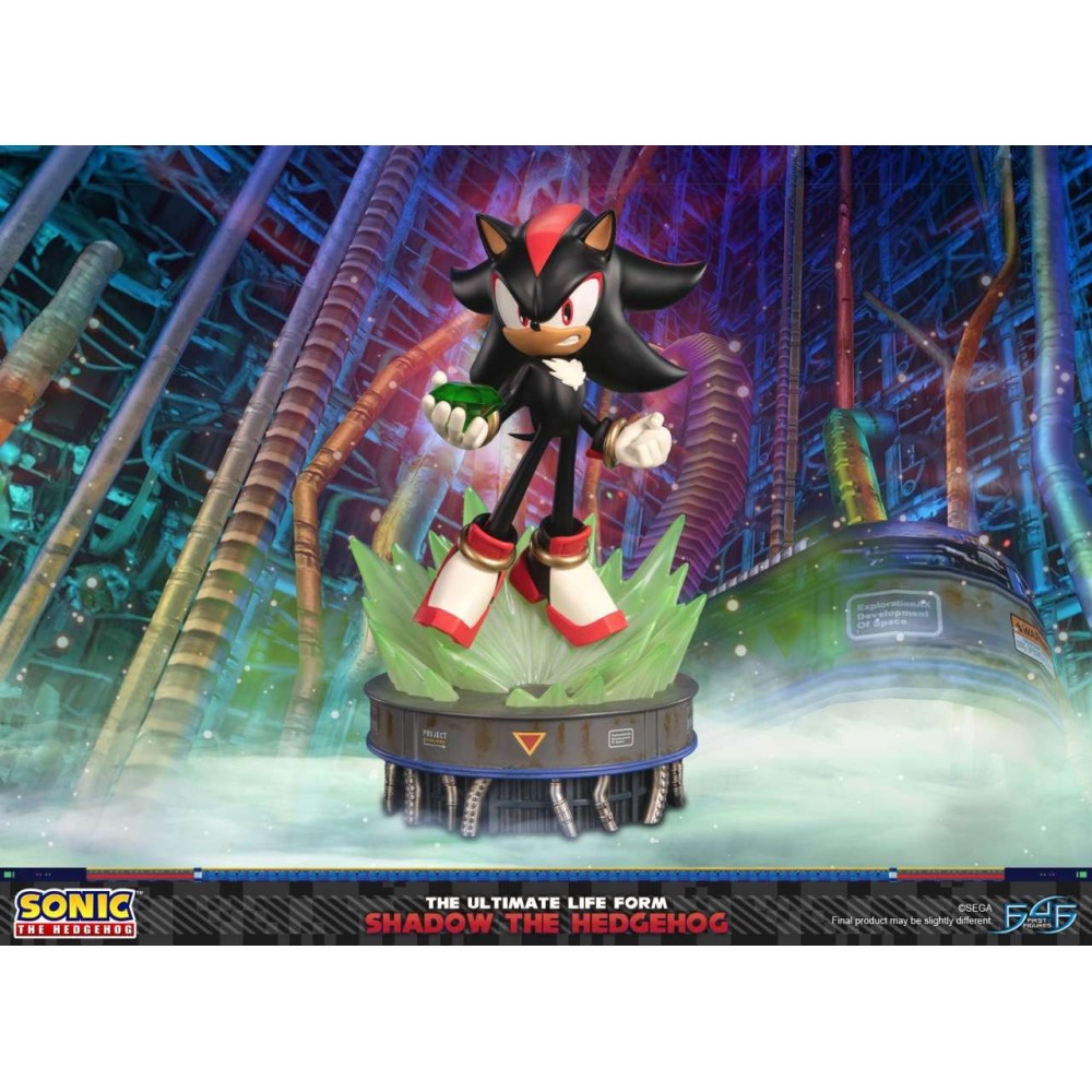 FIRST4FIGURES SONIC THE HEDGEHOG THE ULTIMATE LIFE FORM SHADOW THE HEDGEHOG STATUE RESIN FIGURE