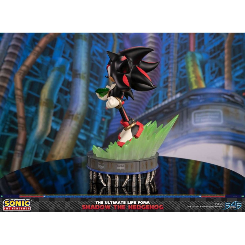 SONIC THE HEDGEHOG THE ULTIMATE LIFE FORM SHADOW THE HEDGEHOG STATUA RESIN FIGURE FIRST4FIGURES