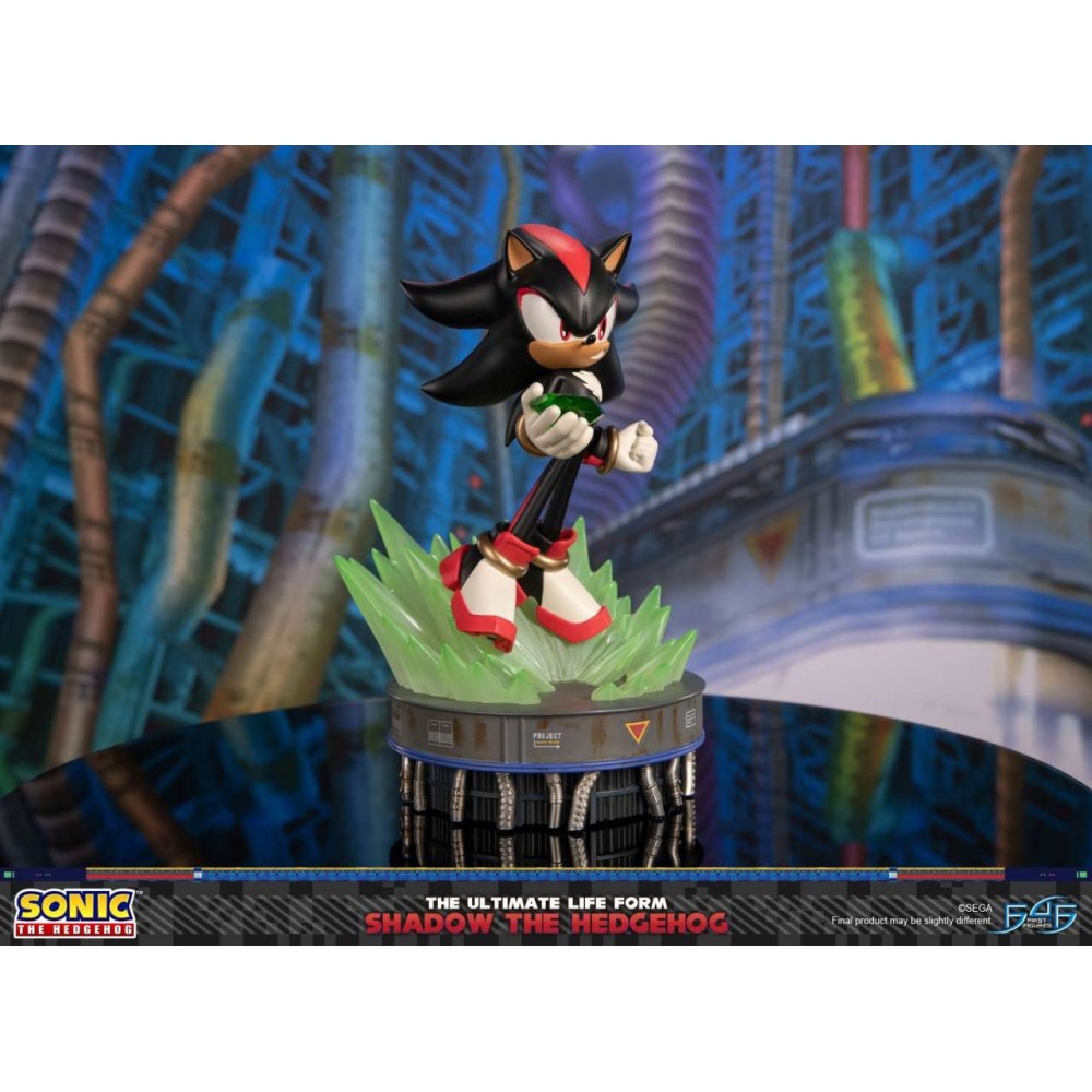FIRST4FIGURES SONIC THE HEDGEHOG THE ULTIMATE LIFE FORM SHADOW THE HEDGEHOG STATUE RESIN FIGURE