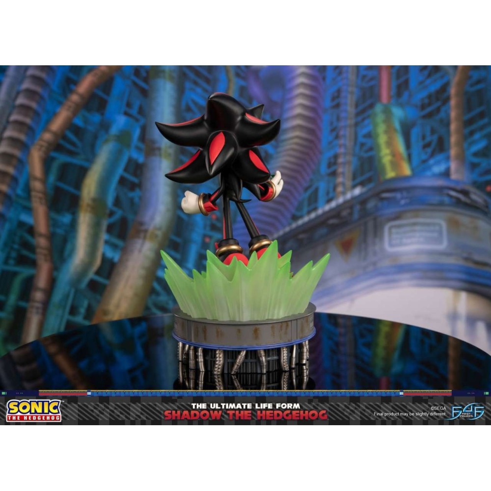 FIRST4FIGURES SONIC THE HEDGEHOG THE ULTIMATE LIFE FORM SHADOW THE HEDGEHOG STATUE RESIN FIGURE